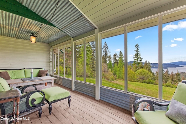 3467 E Sunset Dr, Harrison, ID 83833 - sunroom / solarium with plenty of natural light