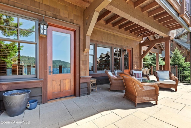4669 S Arrow Point Dr # 210, Harrison, ID 83833 - view of patio / terrace