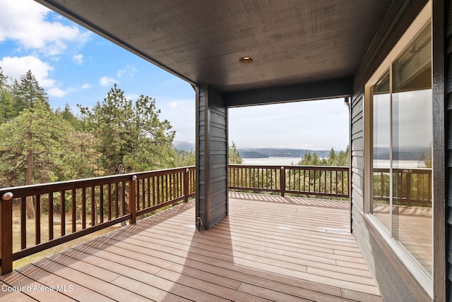 view of deck