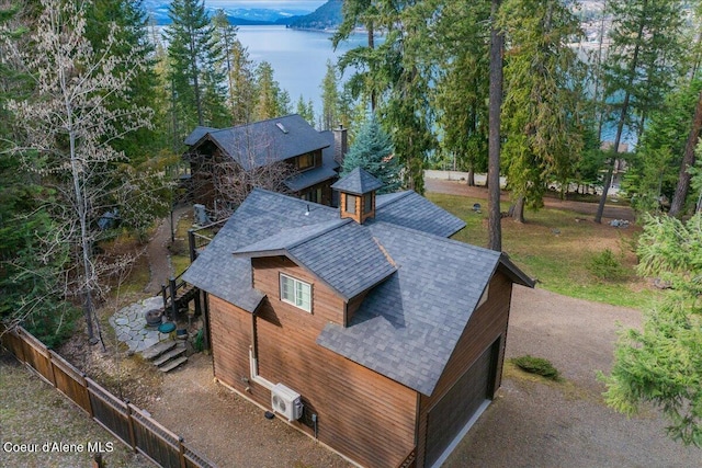 23 W Bay Wood Ln, Hope, ID 83836 - aerial view of property and surrounding area with a large body of water