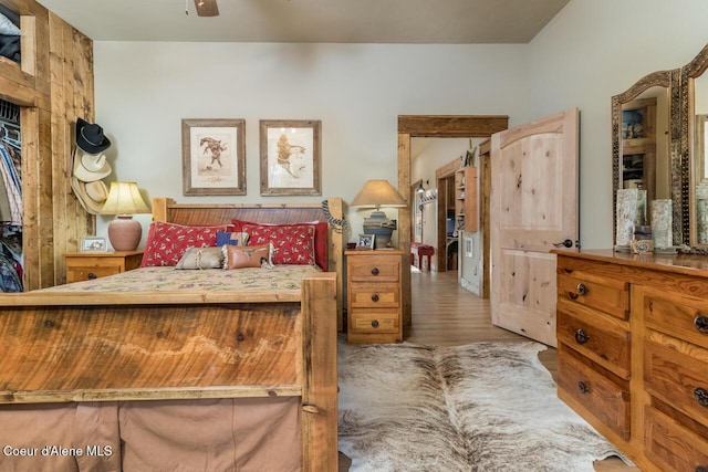 488 Fawn Ln, Bonners Ferry, ID 83805 - bedroom with wood finished floors
