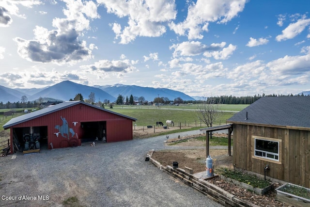 488 Fawn Ln, Bonners Ferry, ID 83805 - mountain view with a rural view