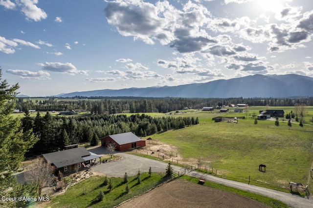 488 Fawn Ln, Bonners Ferry, ID 83805 - property view of mountains with a rural view