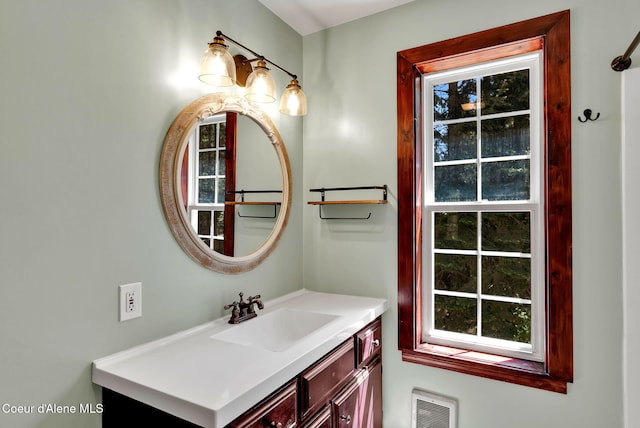 12854 E Hellroaring Rd, Athol, ID 83801 - bathroom with vanity