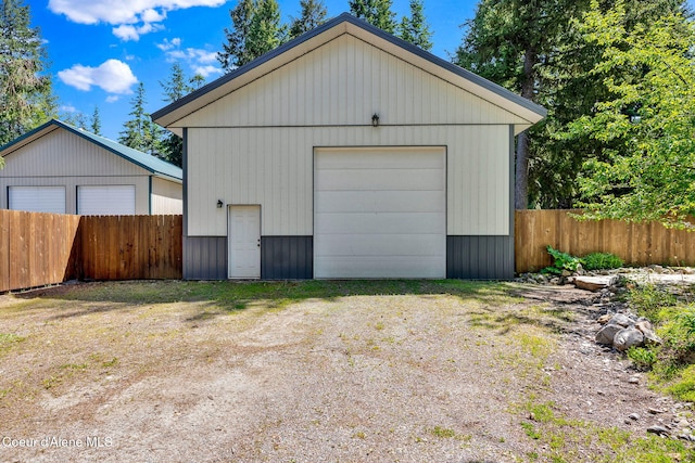 12854 E Hellroaring Rd, Athol, ID 83801 - view of detached garage