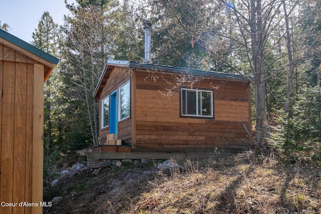 view of side of home