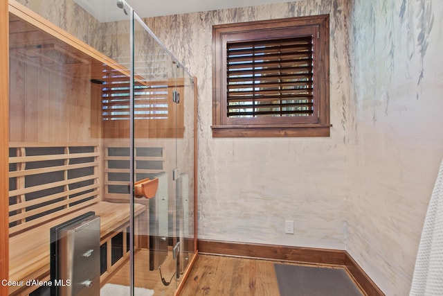 2623 E Old Barn Ct, Harrison, ID 83833 - view of sauna / steam room with wood finished floors