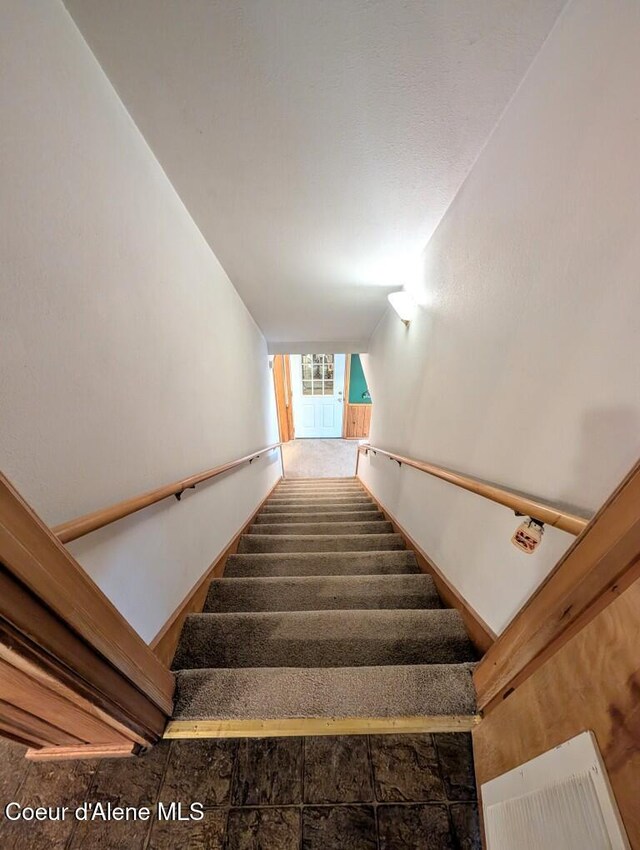 view of staircase