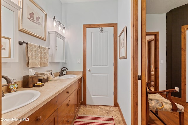 1990 S Gateway Ranch Rd, Coeur Dalene, ID 83814 - full bathroom featuring double vanity and a sink