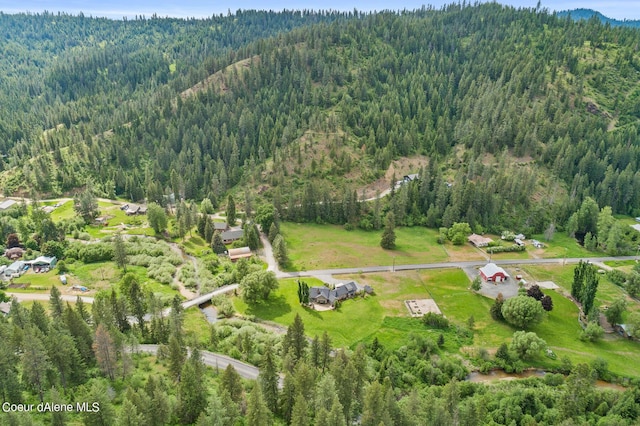 1990 S Gateway Ranch Rd, Coeur Dalene, ID 83814 - bird's eye view with a forest view