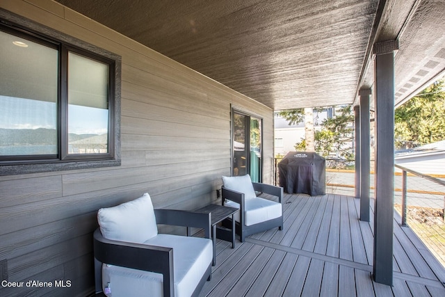 475 Campbell Point Rd, Laclede, ID 83841 - deck featuring area for grilling