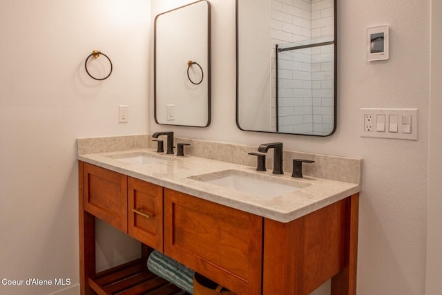 475 Campbell Point Rd, Laclede, ID 83841 - full bath with double vanity and a shower