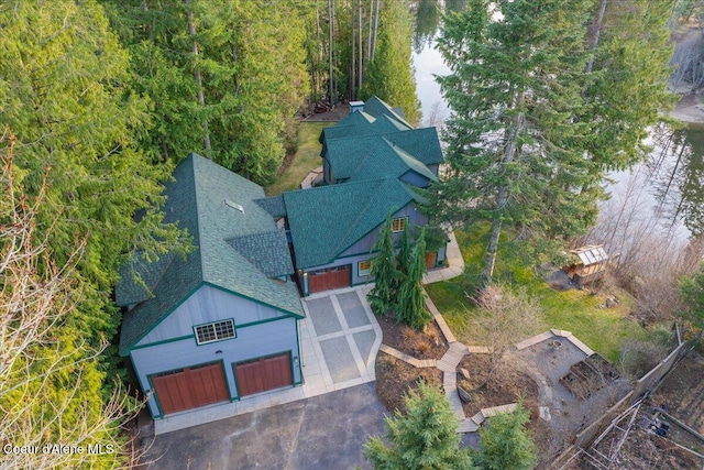 drone / aerial view