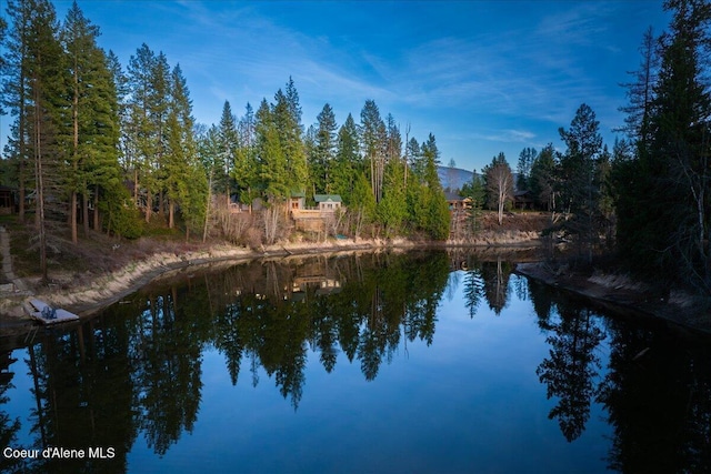 view of water feature