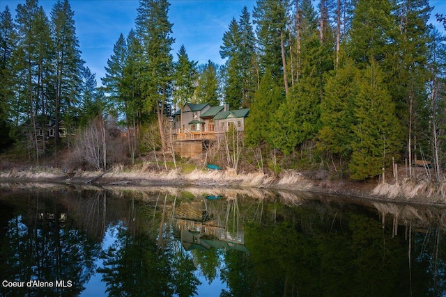 property view of water