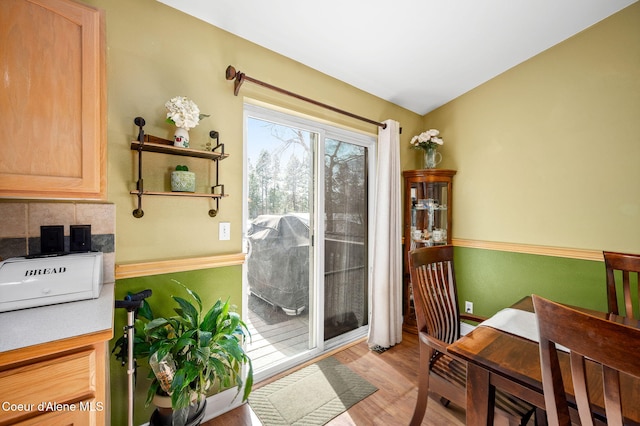 2790 W Versailles Dr, Coeur Dalene, ID 83815 - doorway with light wood-type flooring