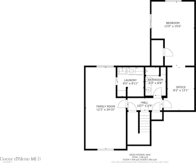 2790 W Versailles Dr, Coeur Dalene, ID 83815 - plan