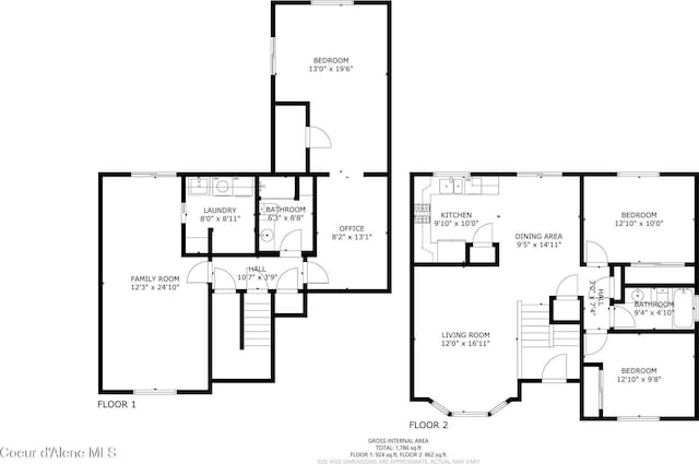 2790 W Versailles Dr, Coeur Dalene, ID 83815 - view of layout