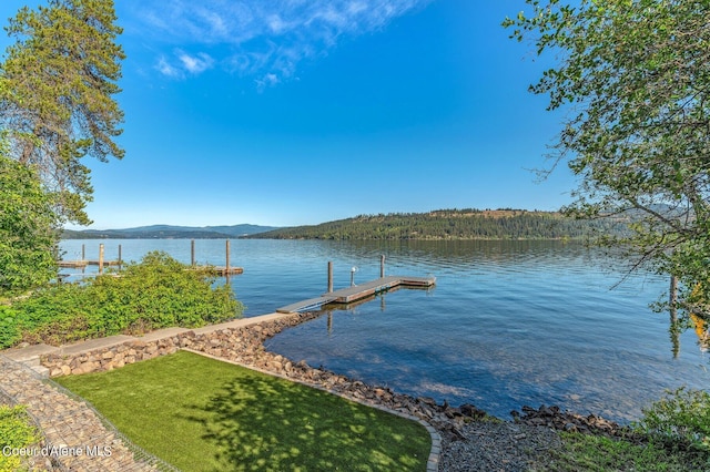 1967 W Cottonwood Rd, Worley, ID 83876 - view of dock with a water view