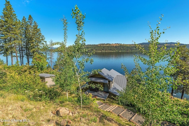 1967 W Cottonwood Rd, Worley, ID 83876 - dock area featuring a water view