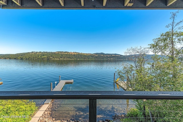 1967 W Cottonwood Rd, Worley, ID 83876 - dock area featuring a water view