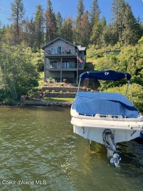 1967 W Cottonwood Rd, Worley, ID 83876 - dock area with a water view