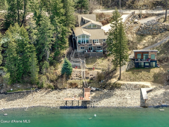 3765 Bottle Bay Rd, Sagle, ID 83860 - birds eye view of property
