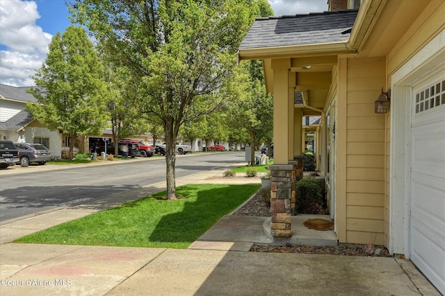 view of yard