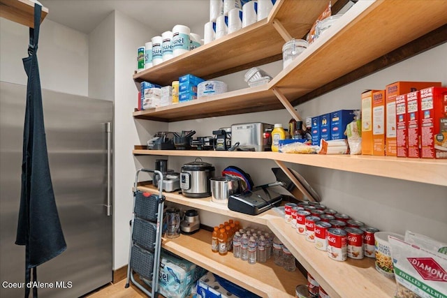 view of pantry