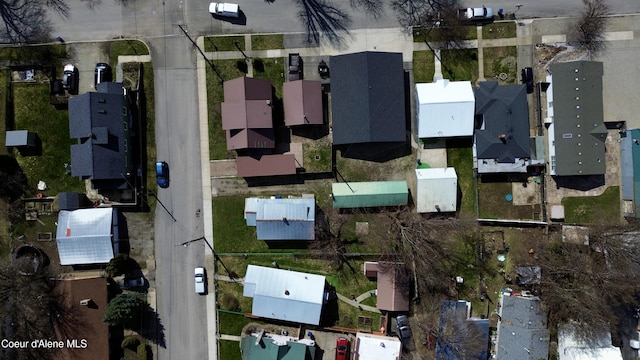 birds eye view of property featuring a residential view