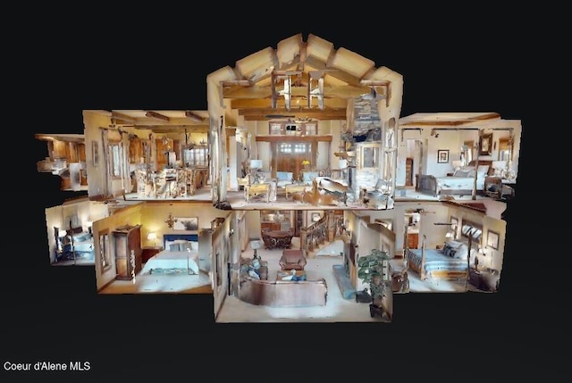 16917 S Basalt Dr, Coeur Dalene, ID 83814 - view of floor plan / room layout