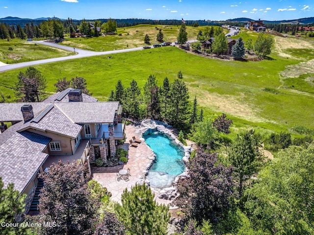 16917 S Basalt Dr, Coeur Dalene, ID 83814 - aerial view of property and surrounding area