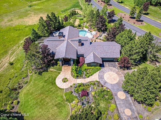 16917 S Basalt Dr, Coeur Dalene, ID 83814 - aerial view of property and surrounding area