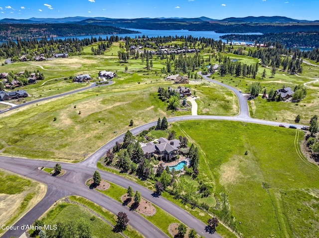 16917 S Basalt Dr, Coeur Dalene, ID 83814 - view of property location featuring a water and mountain view