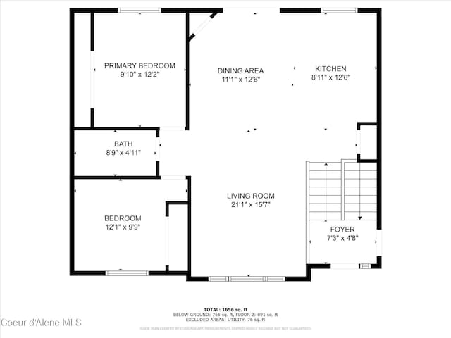 2743 E Ferry Lndg, Post Falls, ID 83854 - property floor plan