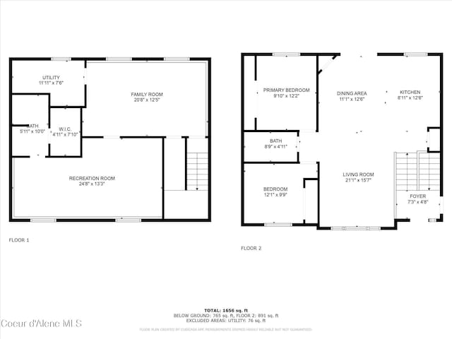 2743 E Ferry Lndg, Post Falls, ID 83854 - property floor plan