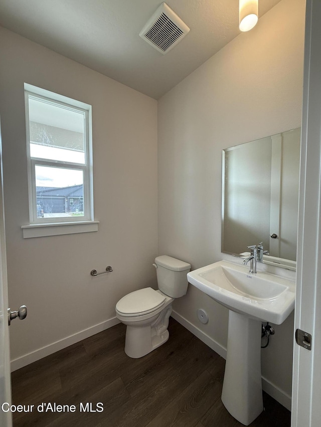 3402 N Cyprus Fox Loop, Post Falls, ID 83854 - half bath with wood finished floors