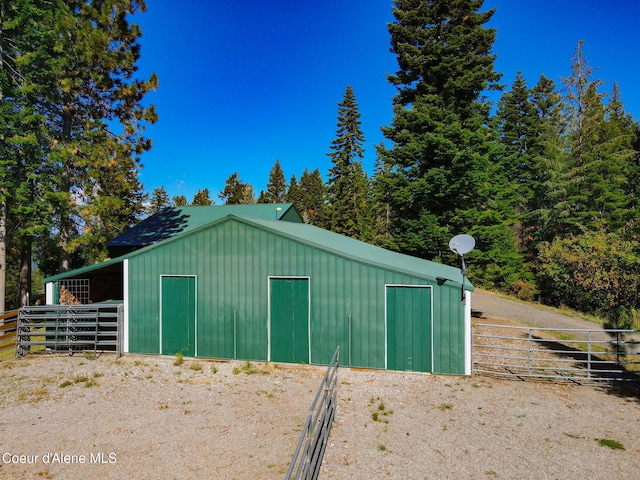 5758 E Burma Rd, Harrison, ID 83833 - view of outbuilding featuring an outdoor structure