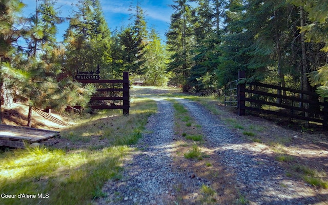 5758 E Burma Rd, Harrison, ID 83833 - view of street with a gated entry