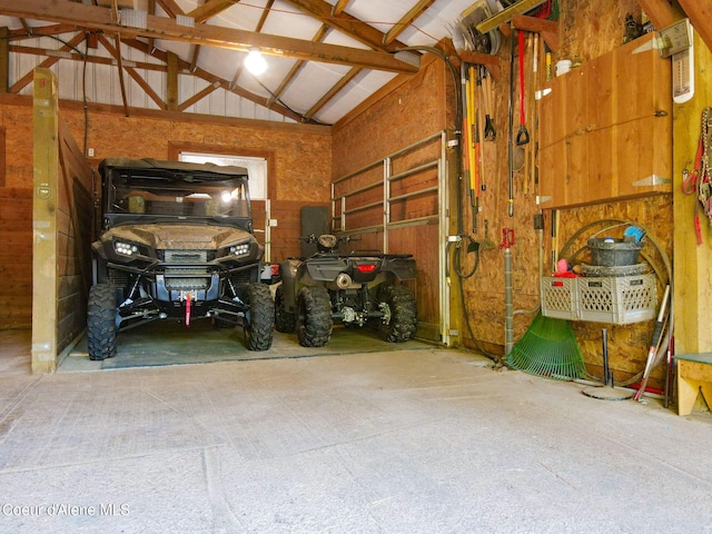 5758 E Burma Rd, Harrison, ID 83833 - view of garage