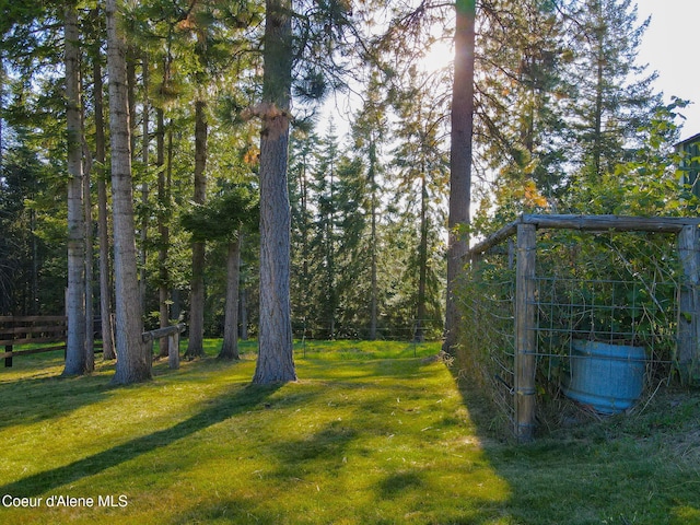 5758 E Burma Rd, Harrison, ID 83833 - view of yard