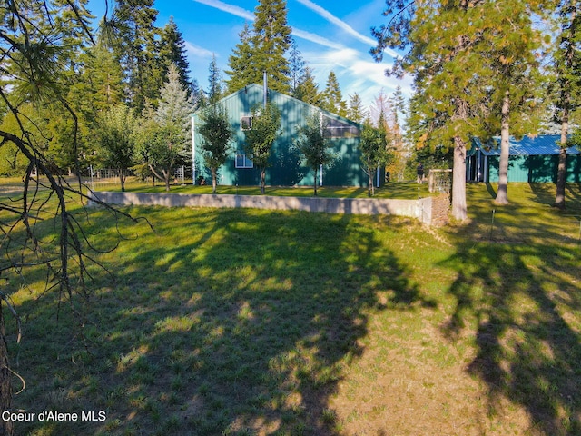 5758 E Burma Rd, Harrison, ID 83833 - view of yard