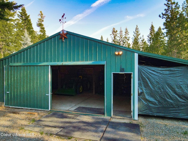 5758 E Burma Rd, Harrison, ID 83833 - view of pole building