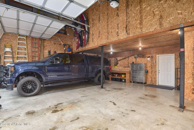5758 E Burma Rd, Harrison, ID 83833 - view of garage