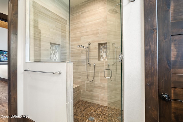 7431 E Cumberland Ct, Hayden, ID 83835 - full bathroom with a shower stall