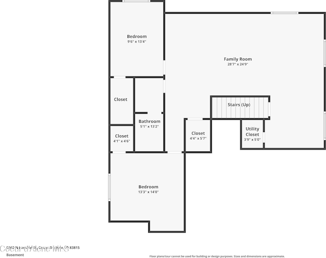 5660 N Loraine St, Coeur Dalene, ID 83815 - floor plan