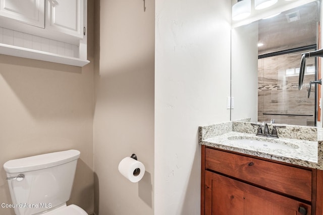 45 Welty Dr, Dover, ID 83825 - bathroom featuring toilet, vanity, and visible vents