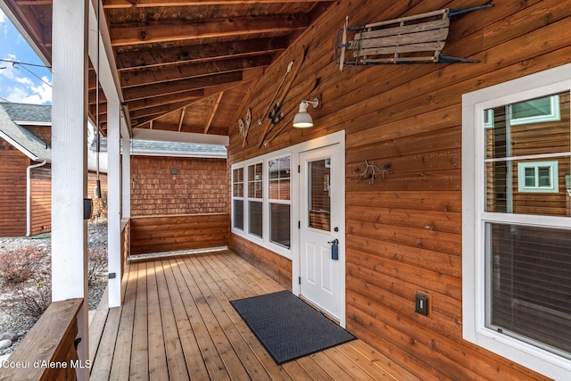 45 Welty Dr, Dover, ID 83825 - view of wooden terrace