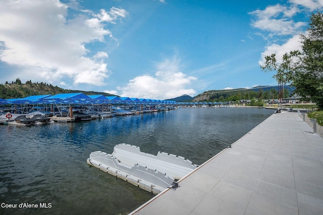 45 Welty Dr, Dover, ID 83825 - exterior space with a mountain view and a dock