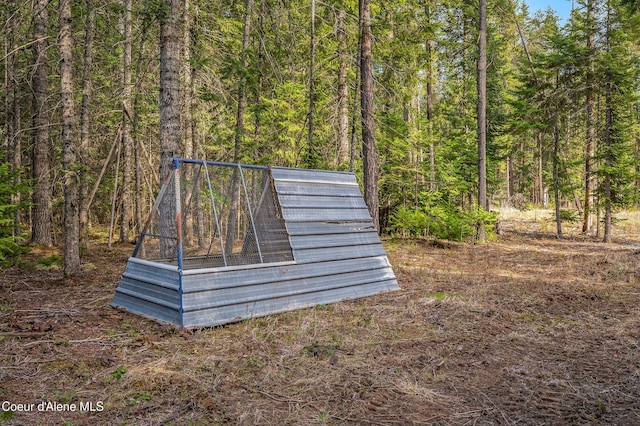 164 Generations Dr, Athol, ID 83801 - exterior space featuring a forest view